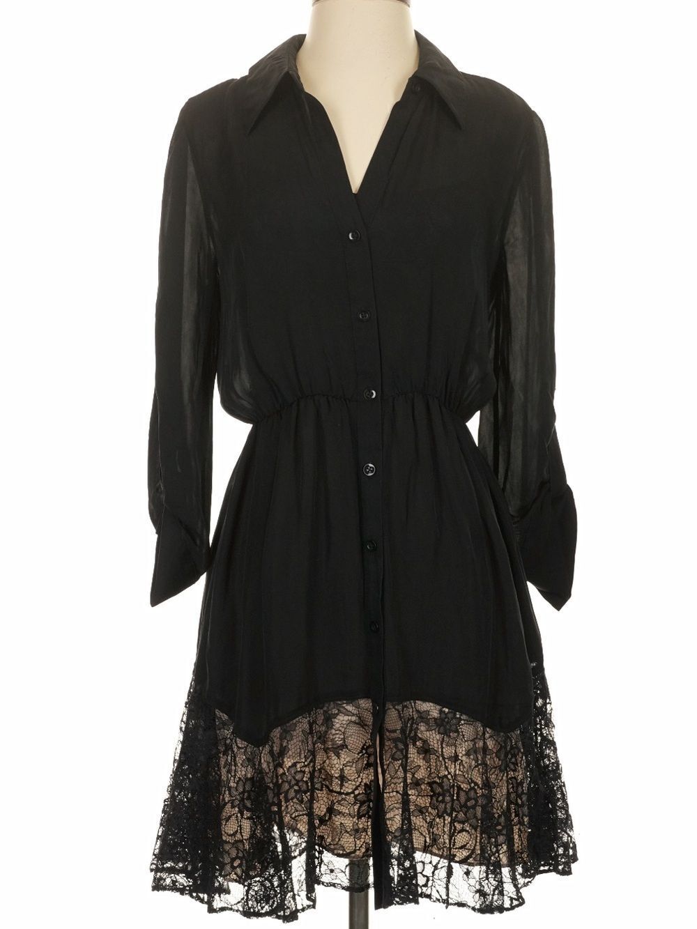 Alice + Olivia Black Lace Dress, NWOT